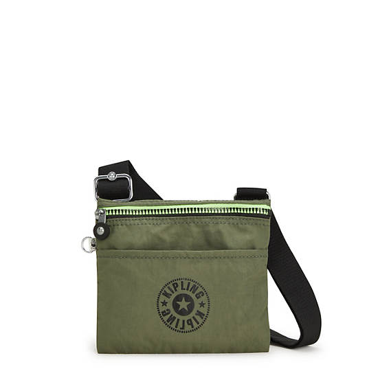 Kipling Gib Crossbody Väska Olivgröna | SE 2045UZ